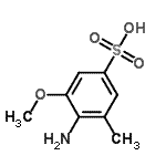 CAS#: 808769-56-4， 4-Amino-3-methoxy-5-methylbenzenesulfonic acid