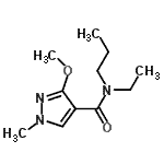 CAS#: 808772-61-4， N-Ethyl-3-methoxy-1-methyl-N-propyl-1H-pyrazole-4-carboxamide