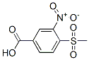 structure of CAS# 81029-08-5, 4-Methylsulfonyl-3-Nitro-Benzoic Acid;4-Methylsulfonyl-3-Nitro-Benzoate;4-Mesyl-3-Nitro-Benzoate;Zinc03886201