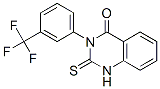 结构式 CAS# 81066-86-6, 2-硫代-3-(3-(三氟甲基)苯基)-2,3-二氢-4(1H)-喹唑啉酮