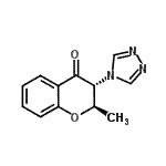 CAS#: 810692-82-1， (2R,3R)-2-Methyl-3-(4H-1,2,4-triazol-4-yl)-2,3-dihydro-4H-chromen-4-one