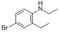 structure of CAS# 81090-37-1, 4-Bromo-N,2-Diethylaniline;4-BROMO-2-ETHYL-N-ETHYLANILINE;N1,2-Diethyl-4-Bromoaniline;4-BROMO-N,2-DIETHYLANILINE