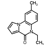 CAS#: 811412-75-6， 5-Ethyl-8-methylpyrrolo[1,2-a]quinoxalin-4(5H)-one
