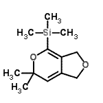 CAS#: 811430-78-1， (6,6-Dimethyl-1,6-dihydro-3H-furo[3,4-c]pyran-4-yl)(trimethyl)silane