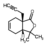 CAS#: 811440-23-0， (3aR,7aR)-3,3-Dimethyl-7a-(2-propyn-1-yl)-3a,4,7,7a-tetrahydro-2-benzofuran-1(3H)-one