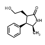 CAS#: 811445-48-4， (3R,4R,5S)-3-(2-Hydroxyethyl)-5-methyl-4-phenyl-2-pyrrolidinone