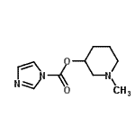 CAS#: 811448-34-7， 1-Methyl-3-piperidinyl 1H-imidazole-1-carboxylate