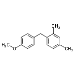CAS#: 811784-15-3， 1-(4-Methoxybenzyl)-2,4-dimethylbenzene
