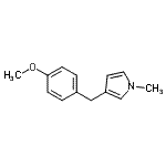 CAS#: 811784-20-0， 3-(4-Methoxybenzyl)-1-methyl-1H-pyrrole