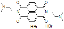 CAS#: 81254-00-4， 2,7-Bis(2-(Dimethylamino)Ethyl)Benzo(lmn)(3,8)Phenanthroline-1,3,6,8(2 H,7H)-Tetrone Dihydrobromide