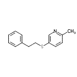 CAS#: 812637-24-4， 2-Methyl-5-[(2-phenylethyl)sulfanyl]pyridine