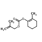 CAS#: 812639-00-2， 2-Methyl-1-cyclohexen-1-yl 2-methyl-2-propen-1-yl carbonate