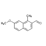 CAS#: 812690-19-0， 7-Methoxy-1-methyl-2-naphthaldehyde