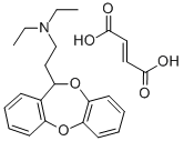 CAS#: 81320-19-6， (+-)-N,N-Diethyl-11H-Dibenzo(b,e)(1,4)Dioxepin-11-Ethanamine