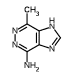 CAS#: 813462-82-7， 7-Methyl-1H-imidazo[4,5-d]pyridazin-4-amine