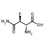 CAS#: 81370-25-4， (3S)-3-Fluoro-D-asparagine
