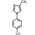 CAS#: 81376-53-6， 4-(4-Methyl-1H-imidazol-1-yl)phenol