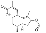 structure of CAS# 81397-67-3, Acetoxyvalerenic Acid;(E)-3-[(1R,4S,7R,7Ar)-1-Acetoxy-3,7-Dimethyl-2,4,5,6,7,7A-Hexahydro-1H-Inden-4-Yl]-2-Methyl-Prop-2-Enoic Acid;(E)-3-[(1R,4S,7R,7Ar)-1-Acetoxy-3,7-Dimethyl-2,4,5,6,7,7A-Hexahydro-1H-Inden-4-Yl]-2-Methylprop-2-Enoic Acid;(E)-3-[(1R,4S,7R,7Ar)-1-Acetoxy-3,7-Dimethyl-2,4,5,6,7,7A-Hexahydro-1H-Inden-4-Yl]-2-Methyl-Acrylic Acid