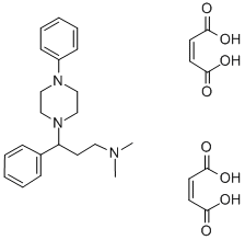 CAS#: 81402-40-6, N,N-Dimethyl-gamma,4-Diphenyl-1-Piperazinepropanamine (Z)-2-Butenedioate (1:2)