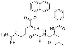 CAS#: 81484-15-3， Benzoylleucyl-Alanyl-Arginine-alpha-Naphthyl ester