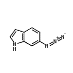CAS#: 81524-75-6， 6-Azido-1H-indole