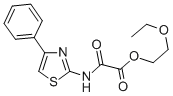 CAS#: 81529-70-6， 2-Ethoxyethyl N-(4-Phenylthiazol-2-Yl)Oxamate