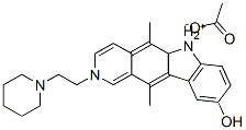 CAS#: 81531-60-4， 9-Hydroxy-5,11-Dimethyl-2-[2-(Piperidyl)Ethyl]-6H-Pyrido[4,3-b]Carbazolium Acetate