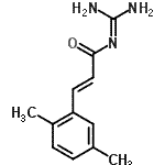 CAS#: 815585-28-5， (2E)-N-(Diaminomethylene)-3-(2,5-dimethylphenyl)acrylamide