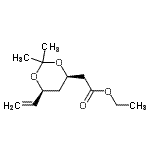 CAS#: 815588-08-0， Ethyl [(4R,6S)-2,2-dimethyl-6-vinyl-1,3-dioxan-4-yl]acetate