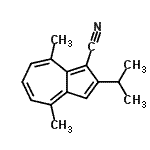 CAS#: 815597-74-1， 2-Isopropyl-4,8-dimethyl-1-azulenecarbonitrile