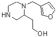 CAS#: 815655-77-7， 2-[1-(3-Furylmethyl)-2-piperazinyl]ethanol