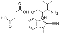 CAS#: 81608-27-7， 4-[2-Hydroxy-3-[(1-Methylethyl)Amino]Propoxy]-1H-Indole-2-Carbonitrile