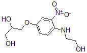 CAS#: 81612-54-6， 3-[4-[(2-hydroxyethyl)amino]-3-nitrophenoxy]-1,2-Propanediol