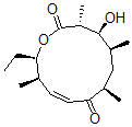 CAS#: 81644-19-1， 10-Deoxymethynolide