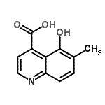 CAS#: 816448-95-0， 5-Hydroxy-6-methyl-4-quinolinecarboxylic acid