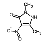 CAS#: 81649-68-5， 2,5-Dimethyl-4-nitro-1,2-dihydro-3H-pyrazol-3-one