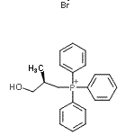 CAS#: 81658-47-1， [(2R)-3-Hydroxy-2-methylpropyl](triphenyl)phosphonium bromide