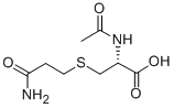 CAS 登录号：81690-92-8， N-乙酰基-S-(3-氨基-3-氧代丙基)-L-半胱氨酸
