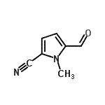 CAS#: 81698-03-5， 5-Formyl-1-methyl-1H-pyrrole-2-carbonitrile