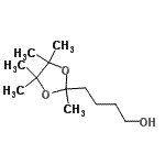 CAS#: 817160-83-1， 4-(2,4,4,5,5-Pentamethyl-1,3-dioxolan-2-yl)-1-butanol