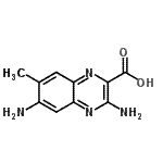 CAS#: 817165-71-2， 3,6-Diamino-7-methyl-2-quinoxalinecarboxylic acid