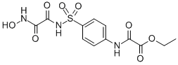 CAS#: 81717-16-0， ((4-((((Hydroxyamino)Oxoacetyl)Amino)Sulfonyl)Phenyl)Amino)Oxoacetic Acid Ethyl Ester