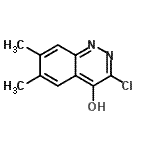 CAS#: 817209-31-7， 3-Chloro-6,7-dimethyl-4-cinnolinol