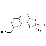 CAS#: 817555-22-9， (3aS,9bR)-8-Ethyl-2,2-dimethyl-3a,9b-dihydronaphtho[1,2-d][1,3]dioxole