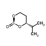 CAS#: 81756-47-0， (2S,4R)-4-Isopropyl-1,3,2-dioxathiane 2-oxide