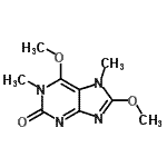 CAS#: 817631-48-4， 6,8-Dimethoxy-1,7-dimethyl-1,7-dihydro-2H-purin-2-one