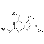 CAS#: 817631-50-8， 2,6,8-Trimethoxy-7-methyl-7H-purine