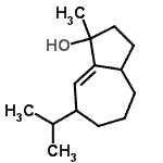 CAS#: 817642-42-5， 7-Isopropyl-1-methyl-1,2,3,3a,4,5,6,7-octahydro-1-azulenol