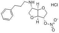 CAS#: 81786-46-1， 1,4:3,6-Dianhydro-2-Deoxy-2-((3-Phenylpropyl)Amino)-L-Iditol 5-Nitrate Monohydrochloride