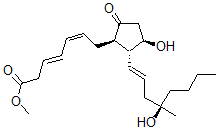 CAS#: 81834-84-6， 15-Deoxy-16-Methyl-16-Hydroxy-3,4-Didehydroprostaglandin E2 Methyl Ester